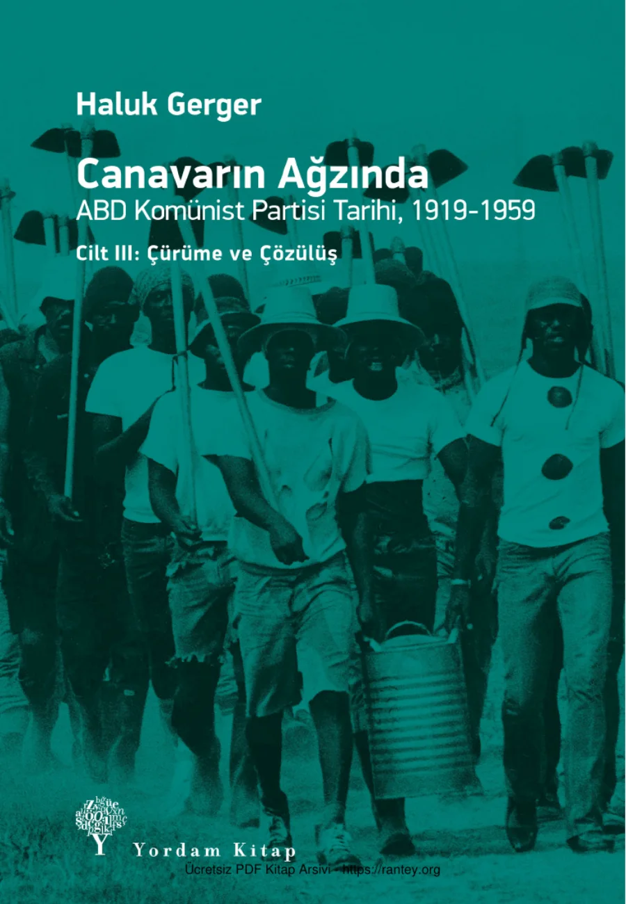 Canavarın Ağzında ABD Komünist Partisi Tarihi Cilt III kapak görseli