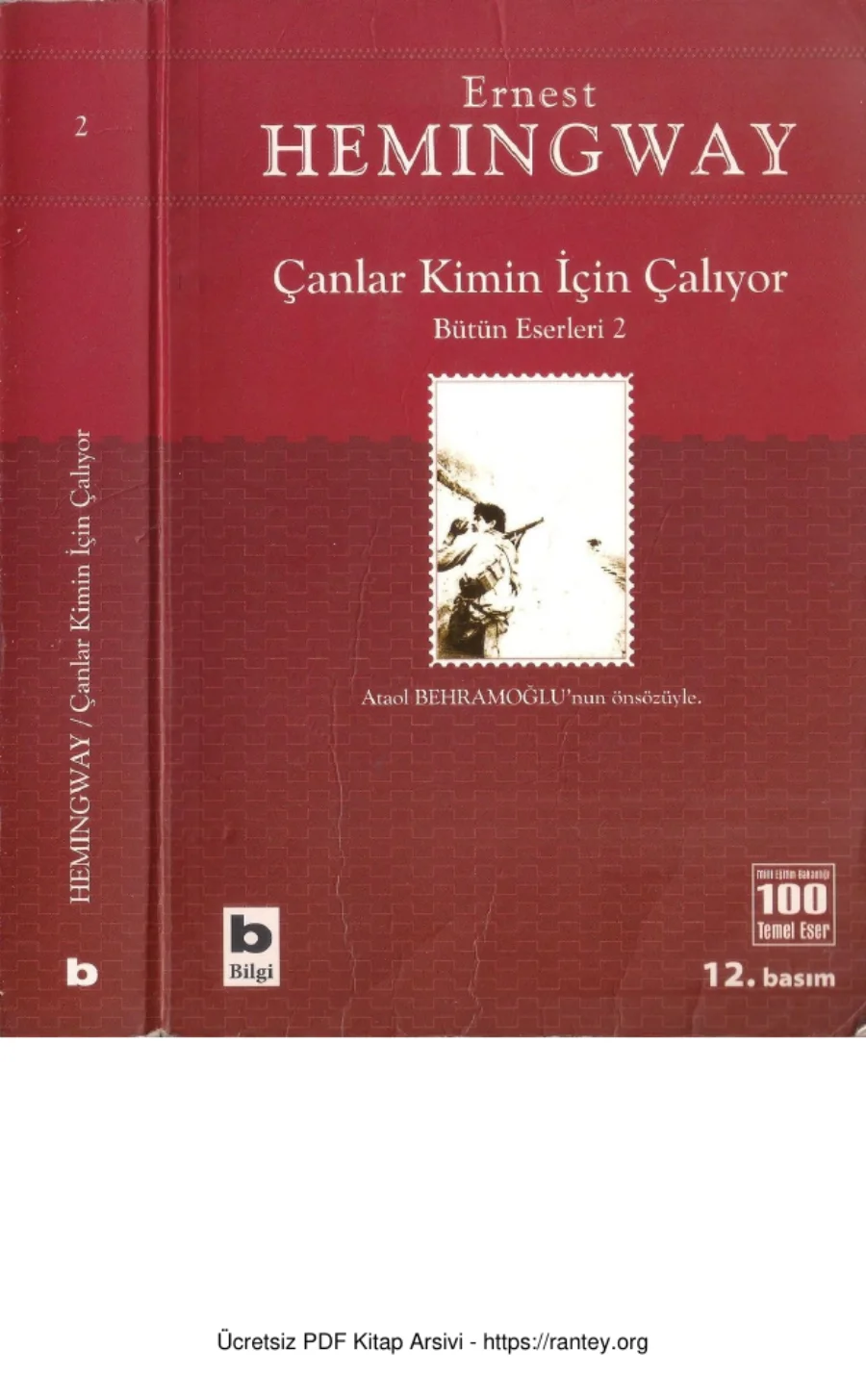 Çanlar Kimin İçin Çalıyor kapak görseli