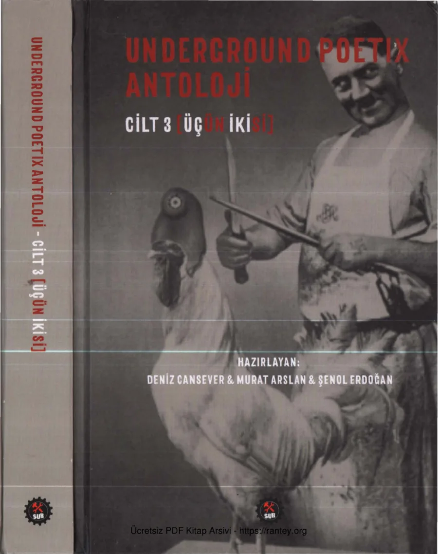 Cansever Murat Arslan Underground Poetix Antoloji Cilt 2 üçün ikisi kapak görseli