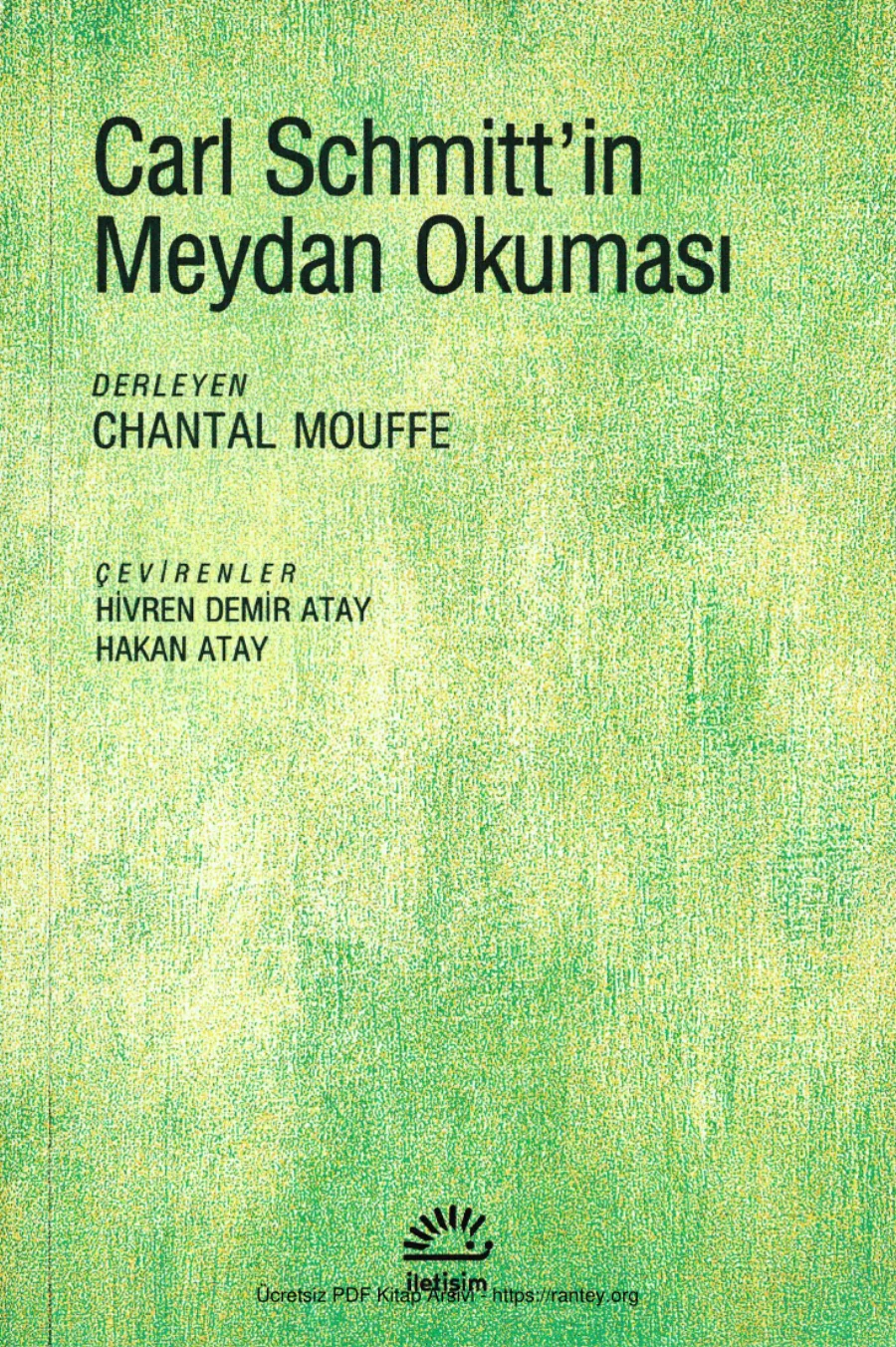 Carl Schmitt'in Meydan Okuması kapak görseli