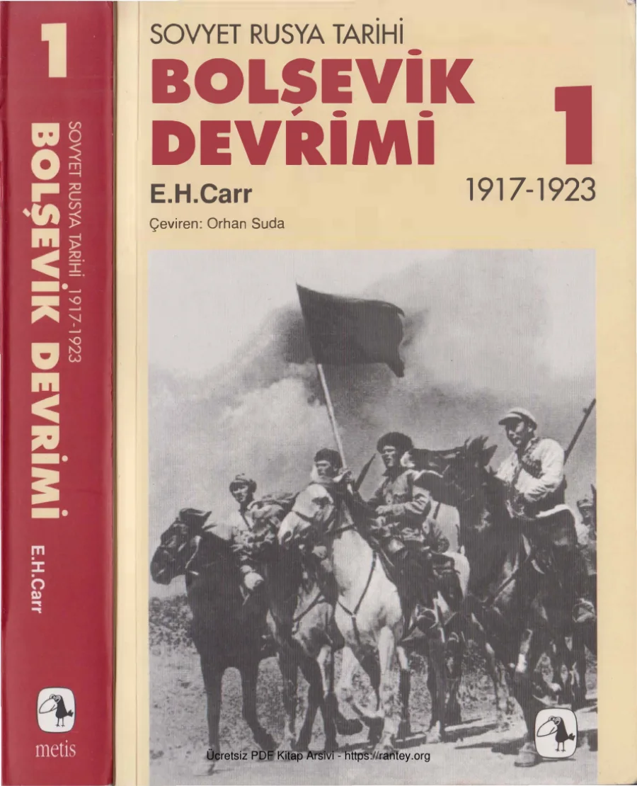 Carr Bolşevik Devrimi 1 kapak görseli