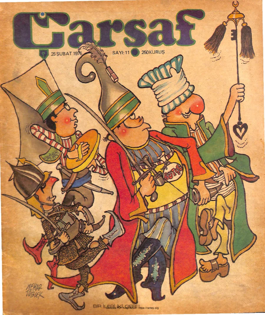 Çarşaf 1976 11 kapak görseli