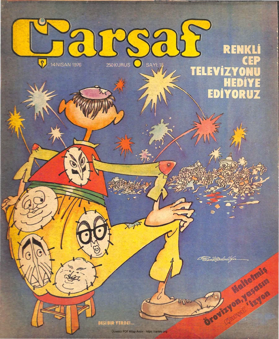 Çarşaf 1976 18 kapak görseli