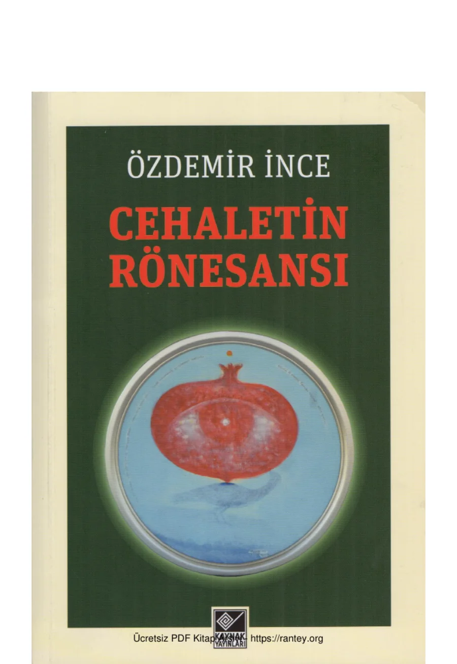 Cehaletin Rönesansı Kaynak Yayınları kapak görseli