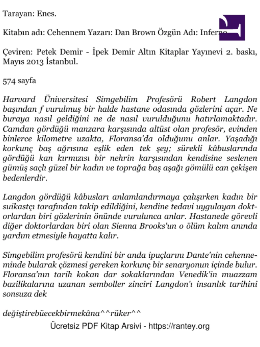 cehennem kapak görseli