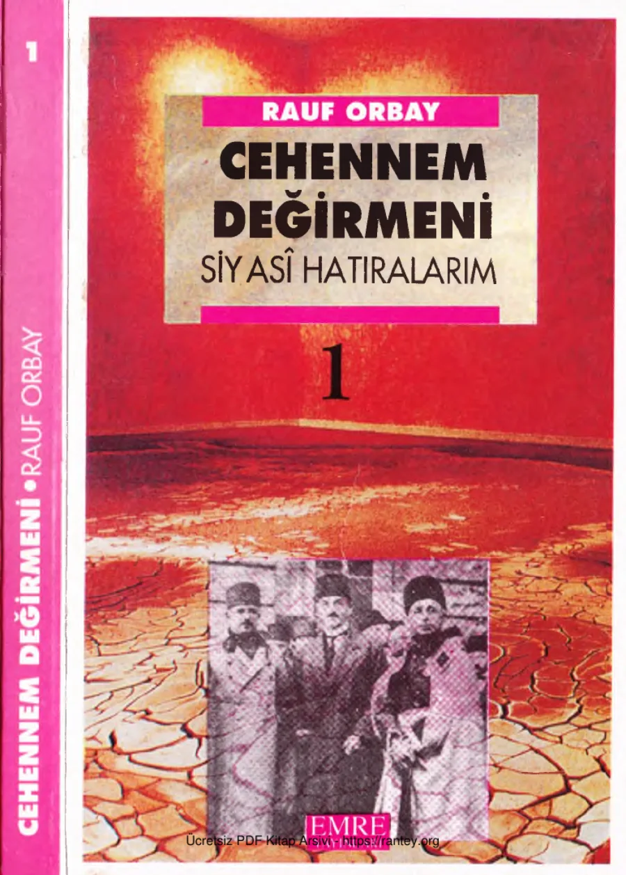 Cehennem Değirmeni 1 Siyasi Hatıralarım kapak görseli