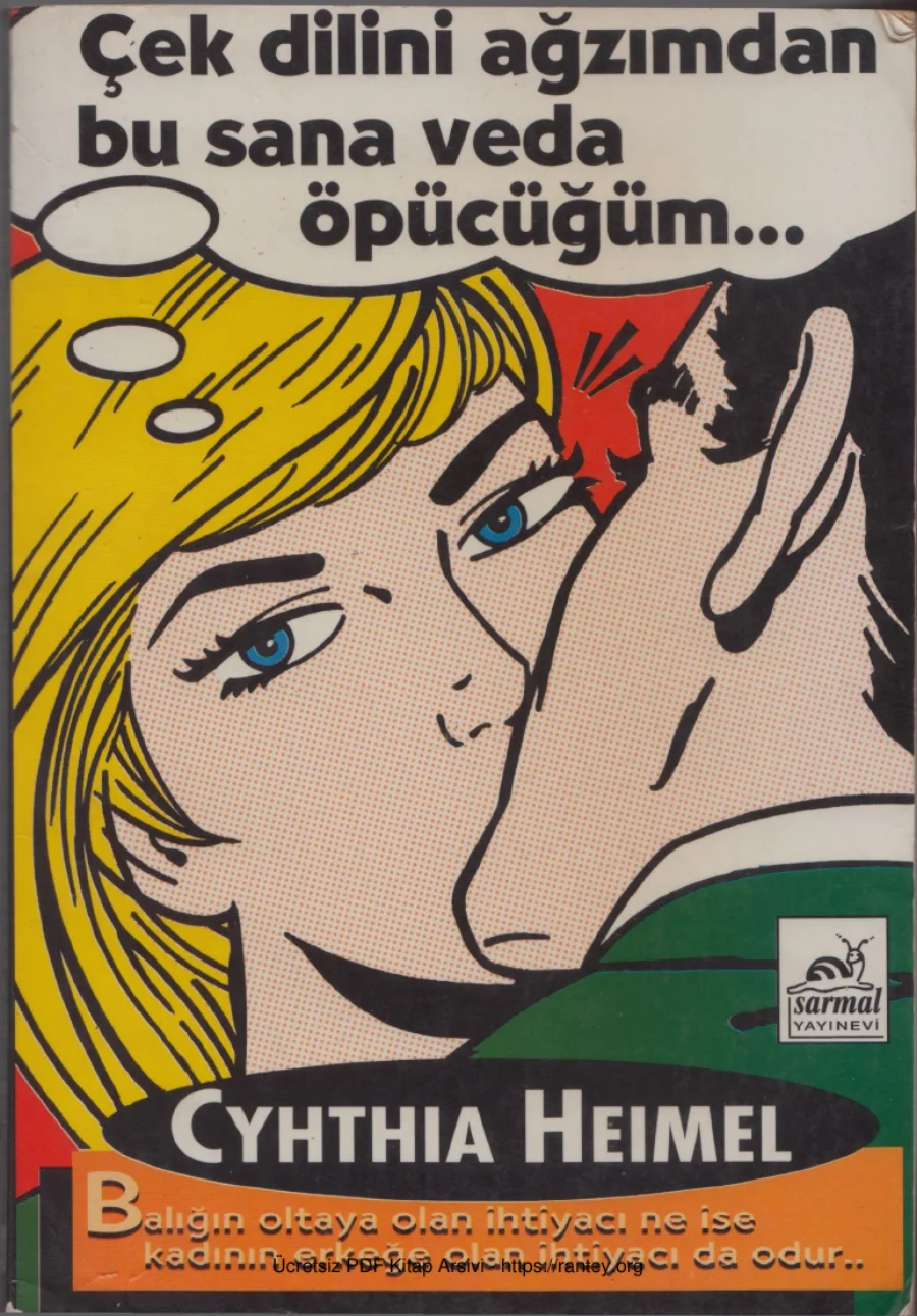 Çek Dilini Ağzımdan Bu Sana Veda Öpücüğüm Sarmal Yayınları kapak görseli