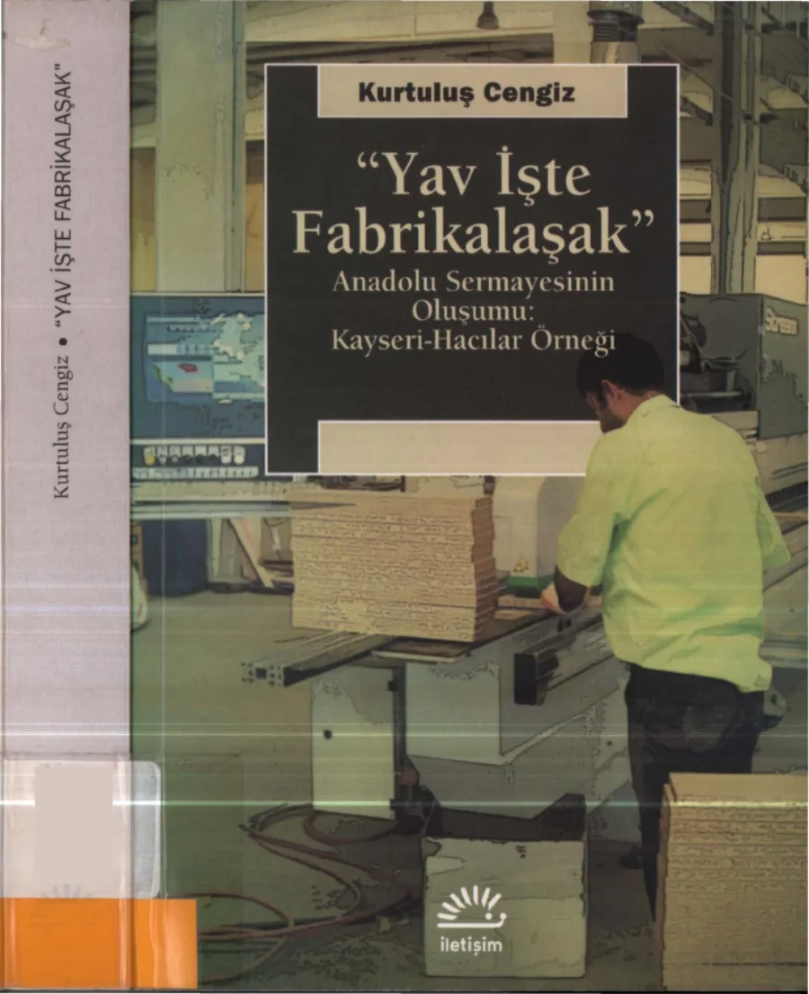 Cengiz Yav İşte Fabrikalaşak kitap kapağı