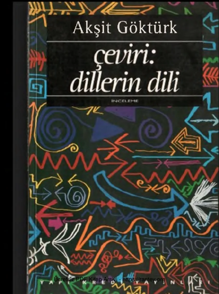 Çeviri Dillerin Dili kapak görseli