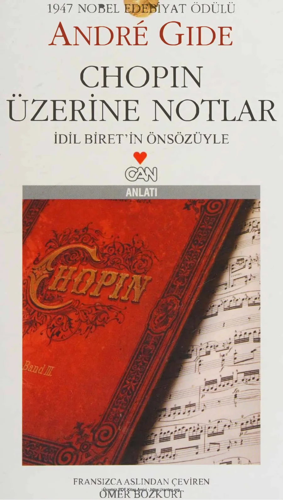 Chopin Üzerine Notlar kapak görseli
