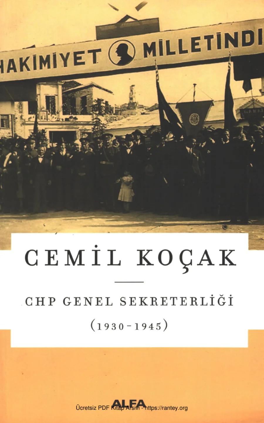 CHP Genel Sekreterliği 1930 1945 kapak görseli