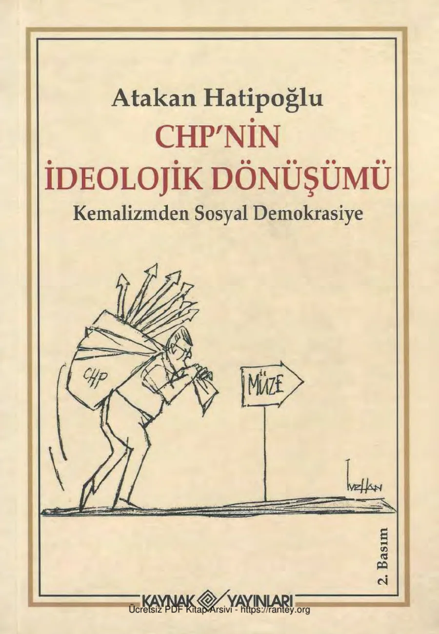 CHP'nin İdeolojik Dönüşümü kitap kapağı
