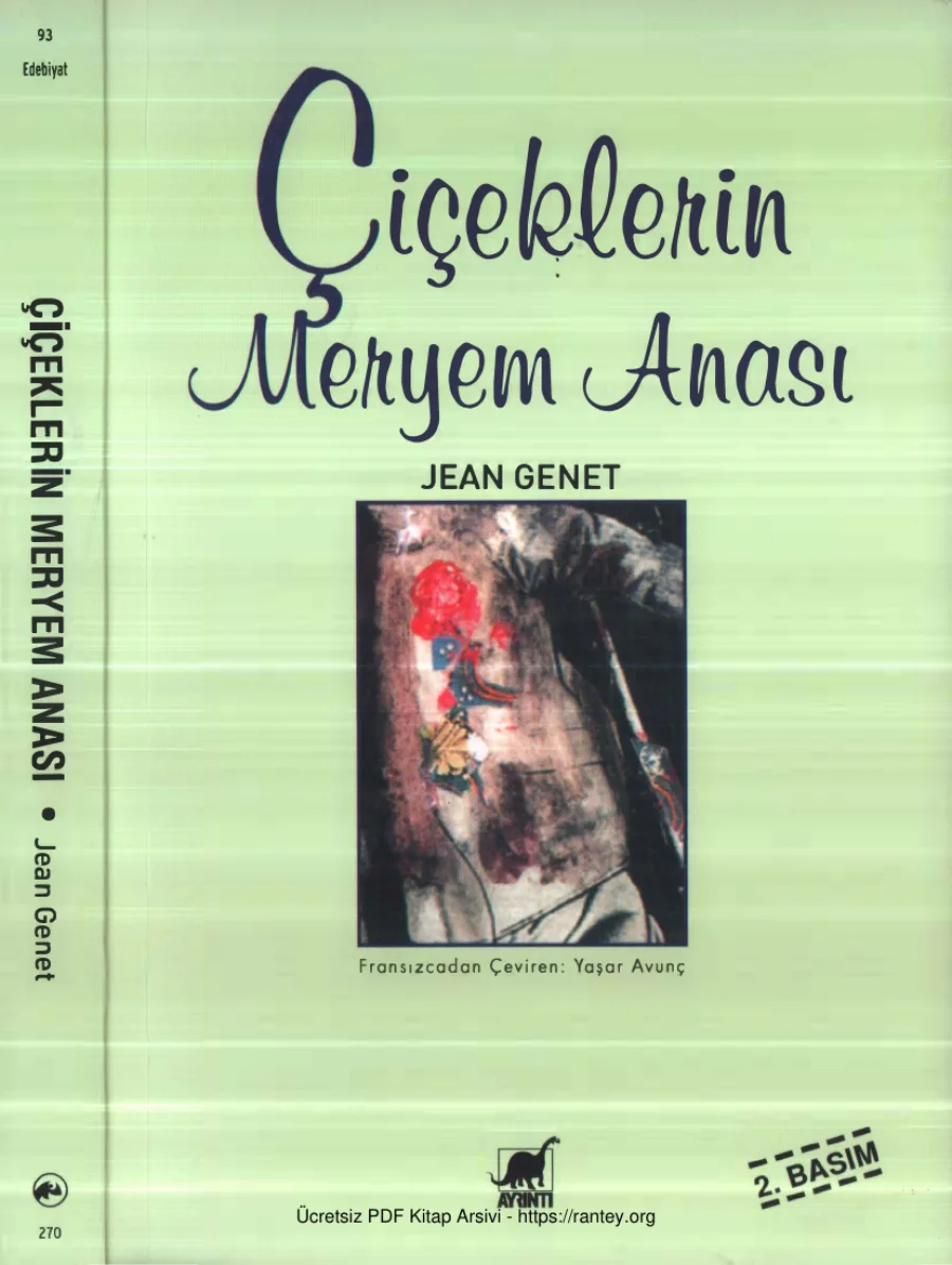 Çiçeklerin Meryem Anası kapak görseli