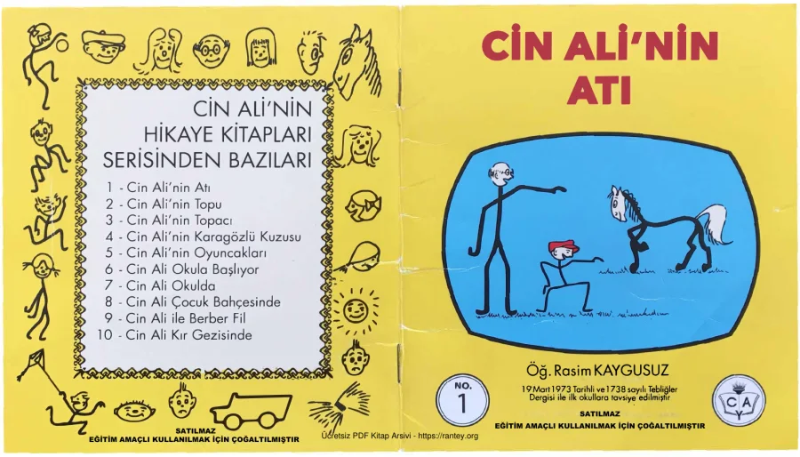 Cin Ali’nin Atı kapak görseli