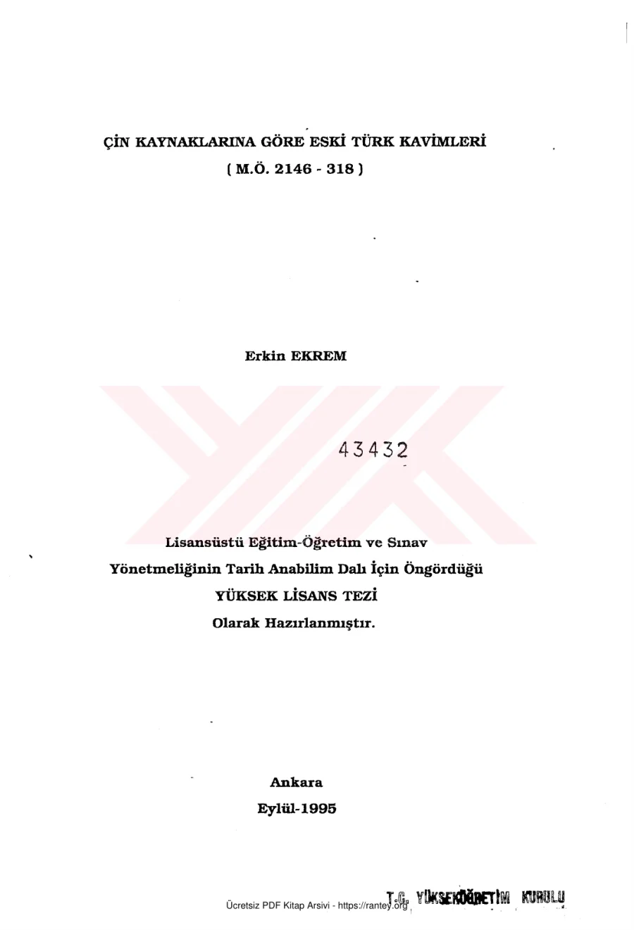 Cin Kaynaklarina Gore Eski Turk Kavimleri kapak görseli