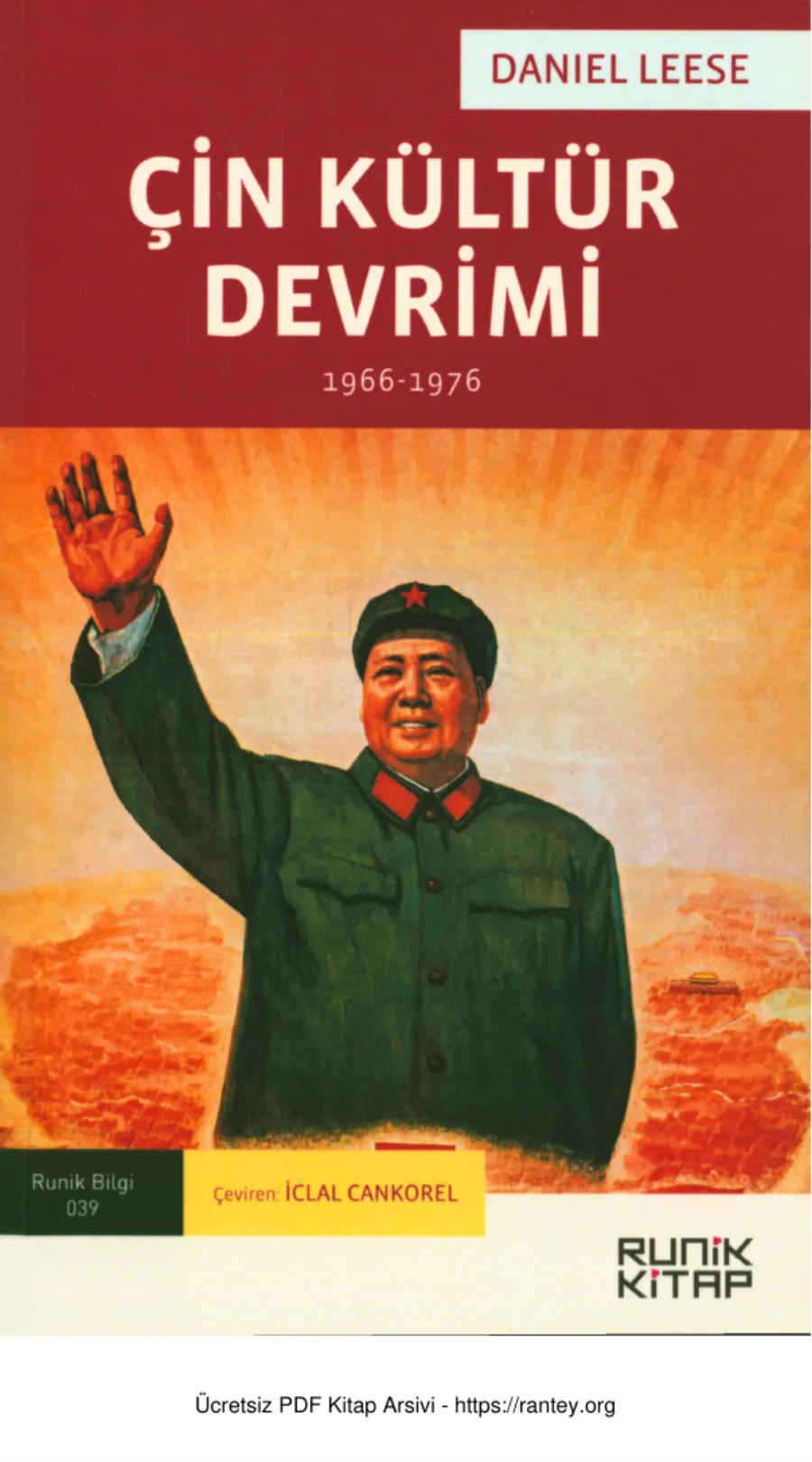 Çin Kültür Devrimi 1966 1976 Runik Yayınları kapak görseli