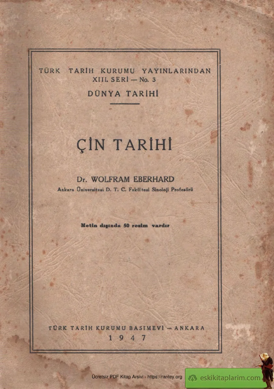 Çin Tarihi kapak görseli