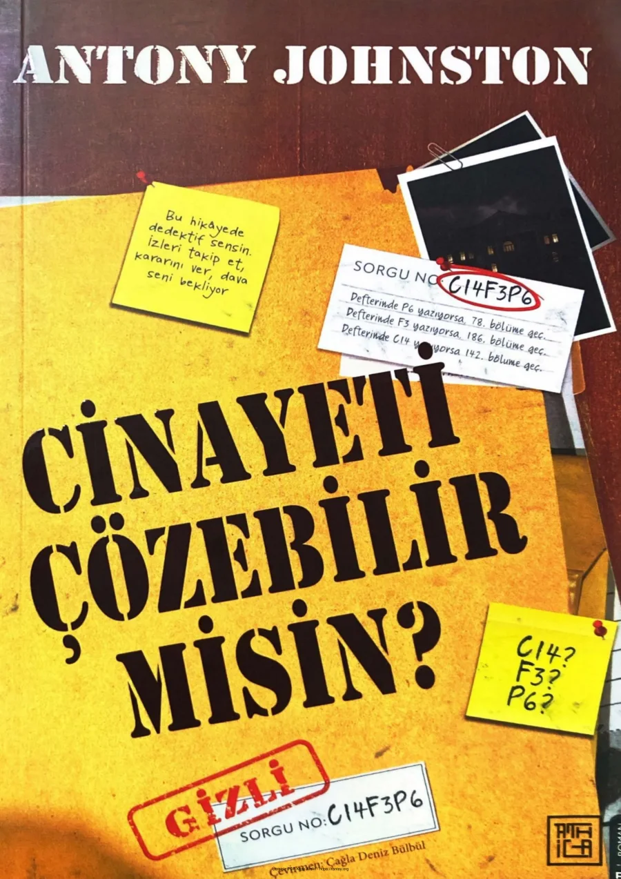Cinayeti Cozebilir Misin kapak görseli