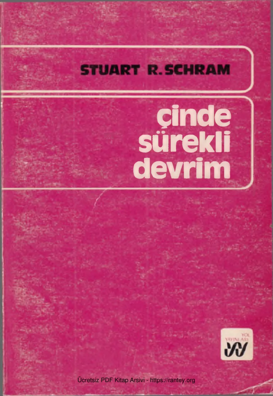 Çinde Sürekli Devrim kapak görseli