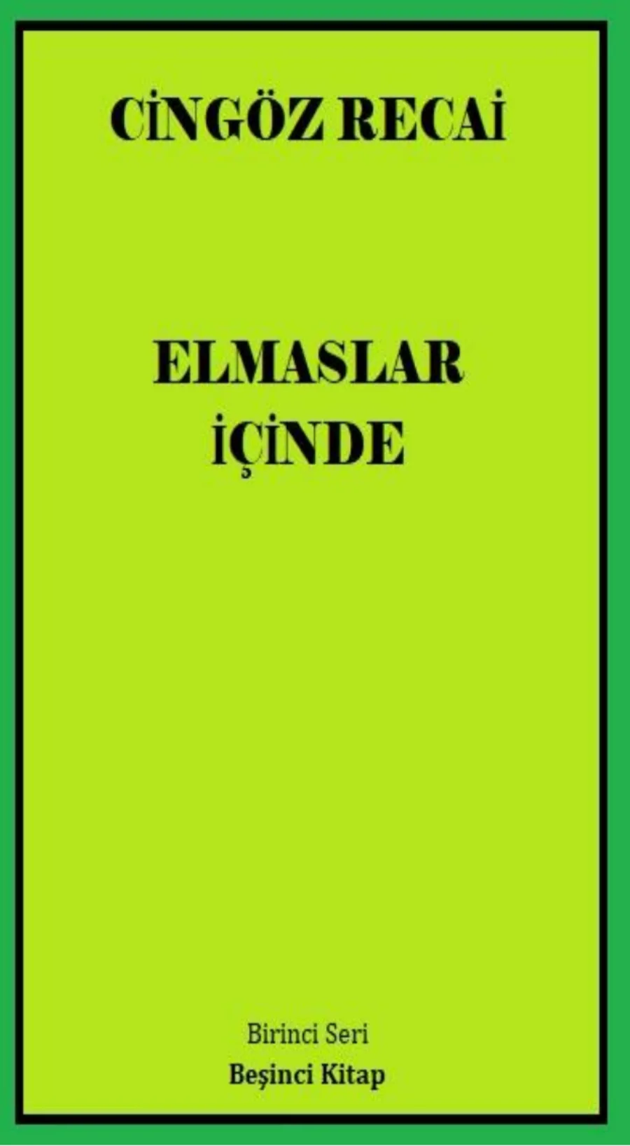 Cingöz Recai: Elmaslar İçinde kapak görseli