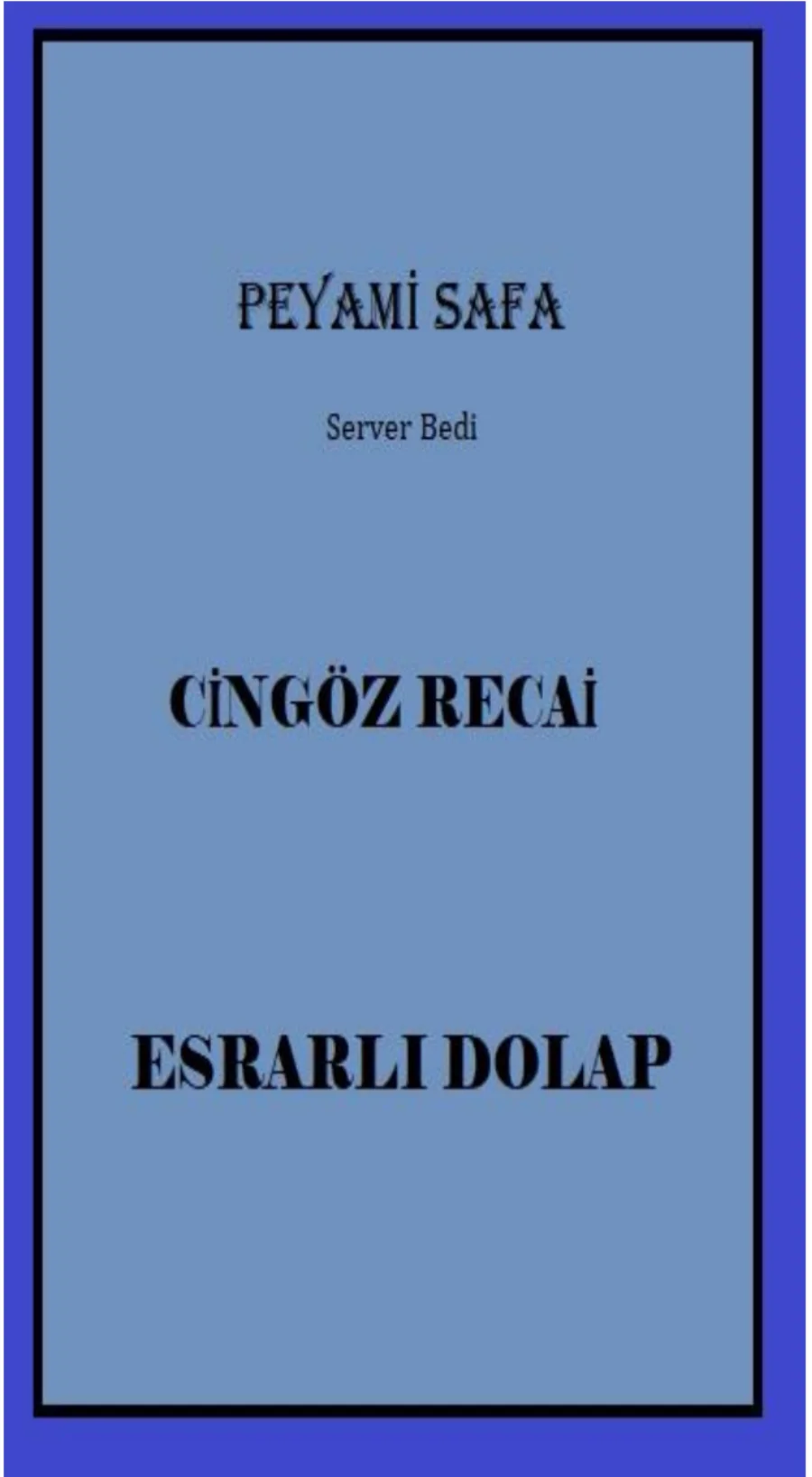 Cingöz Recai: Esrarlı Dolap kapak görseli