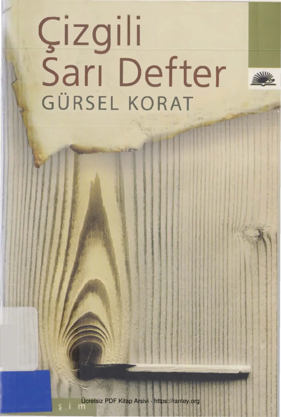 Çizgili Sarı Defter kapak görseli