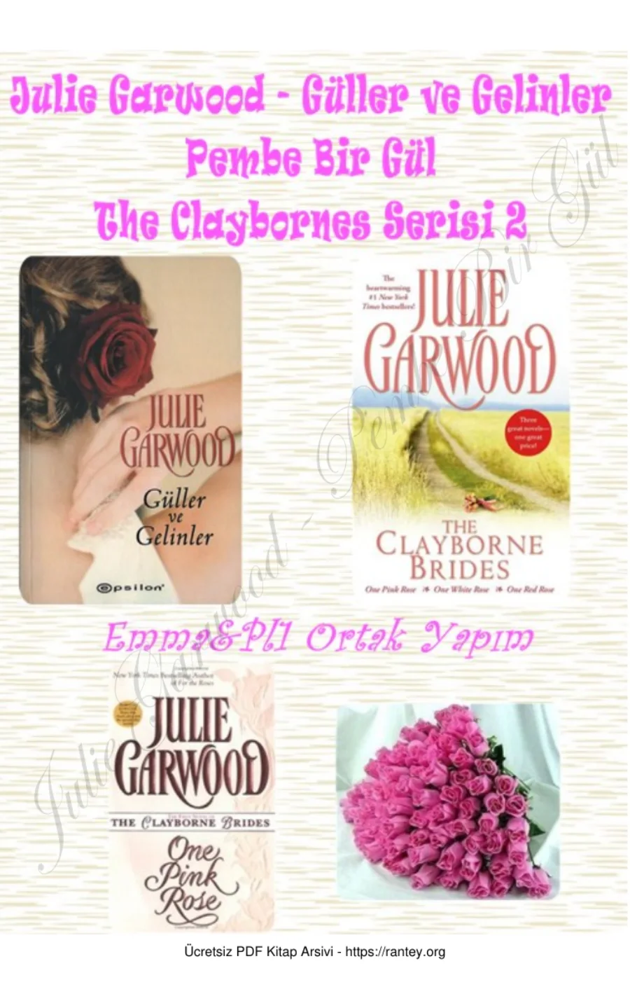 Claybornes Brides Series 2 Pembe Bir Gül kapak görseli