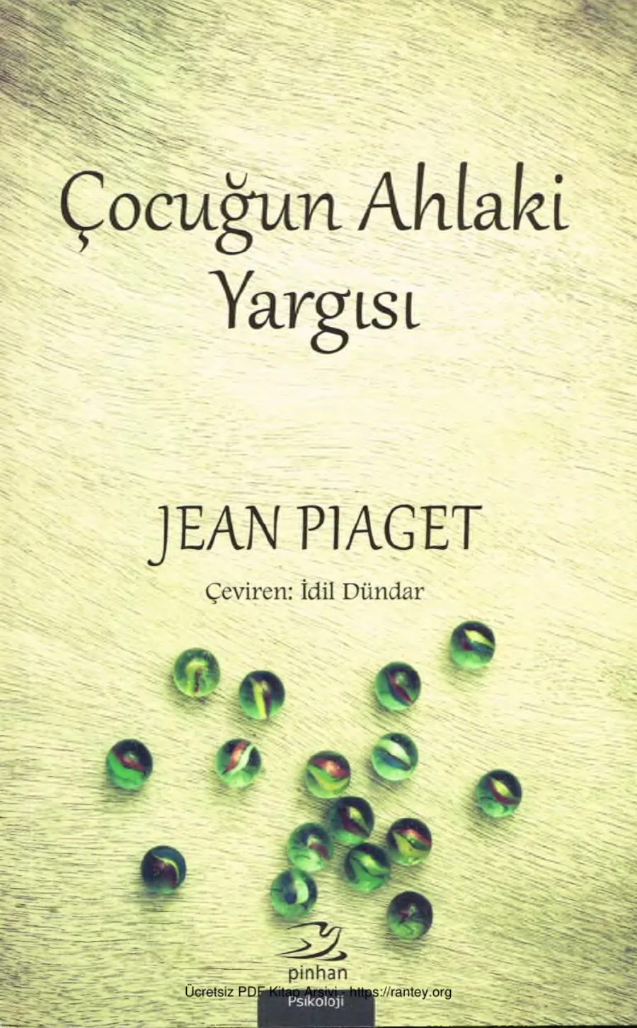 Çocuğun Ahlaki Yargısı Pinhan Yayınları kapak görseli