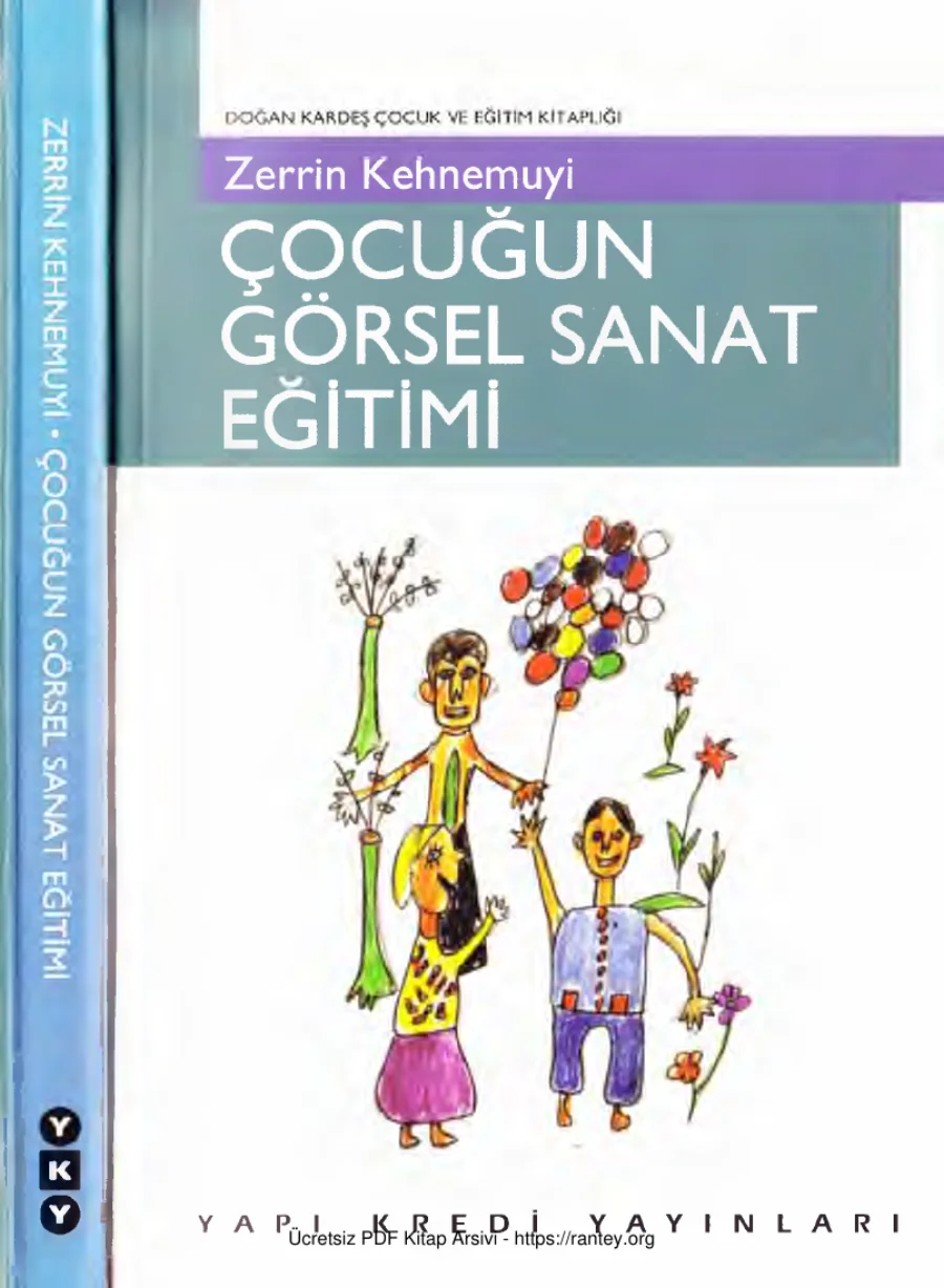 Çocuğun Görsel Sanat Eğitimi YKY 1995 kapak görseli