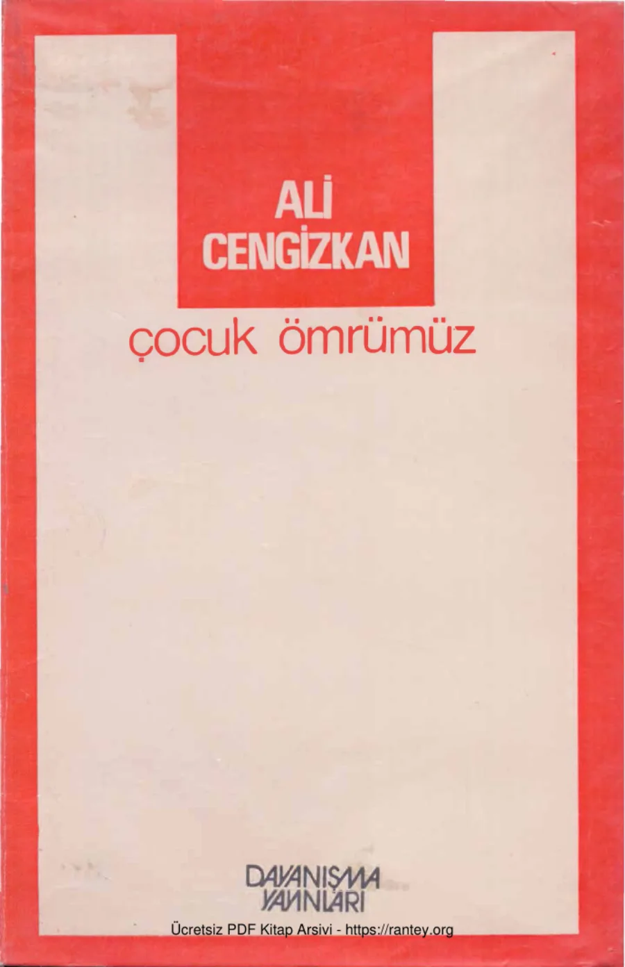 Çocuk Ömrümüz Dayanışma Yayınları kapak görseli