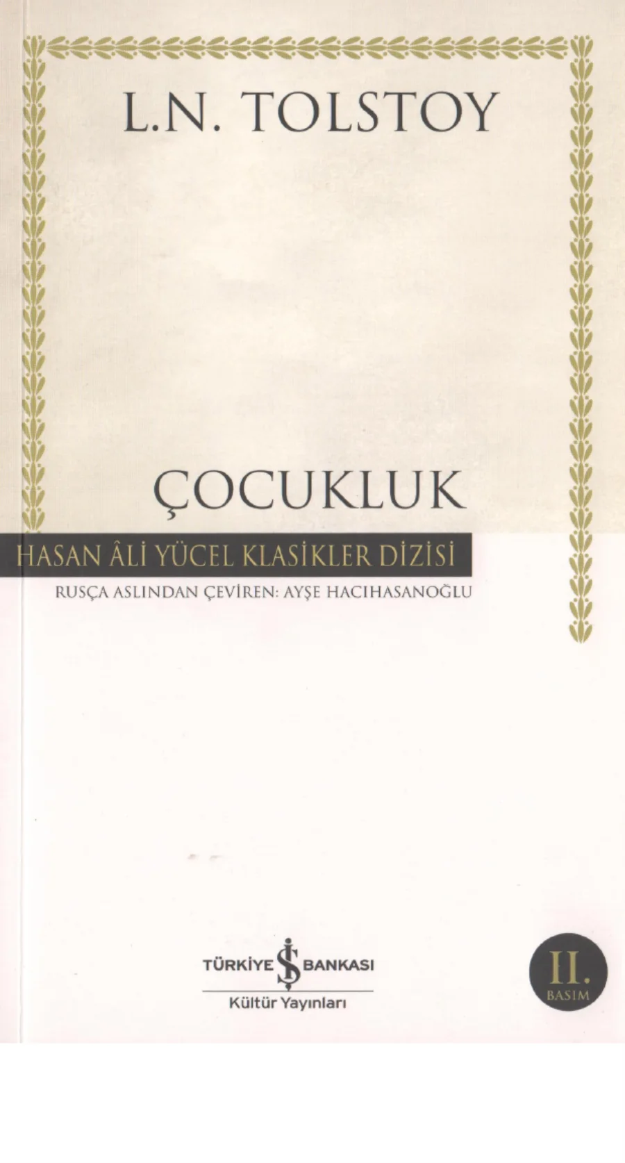 Çocukluk kitap kapağı