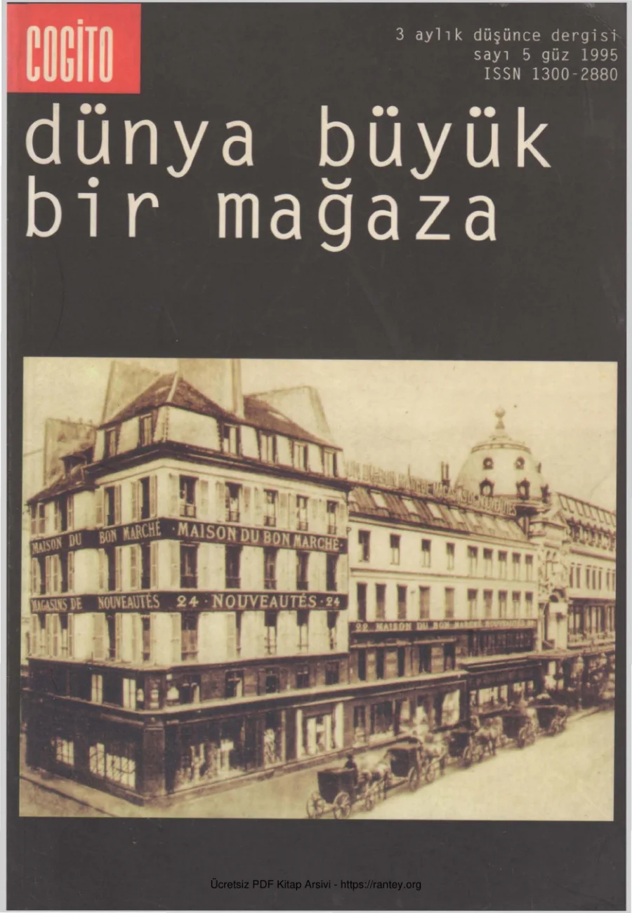 Cogito Sayı 005 Dünya Büyük Bir Mağaza kapak görseli