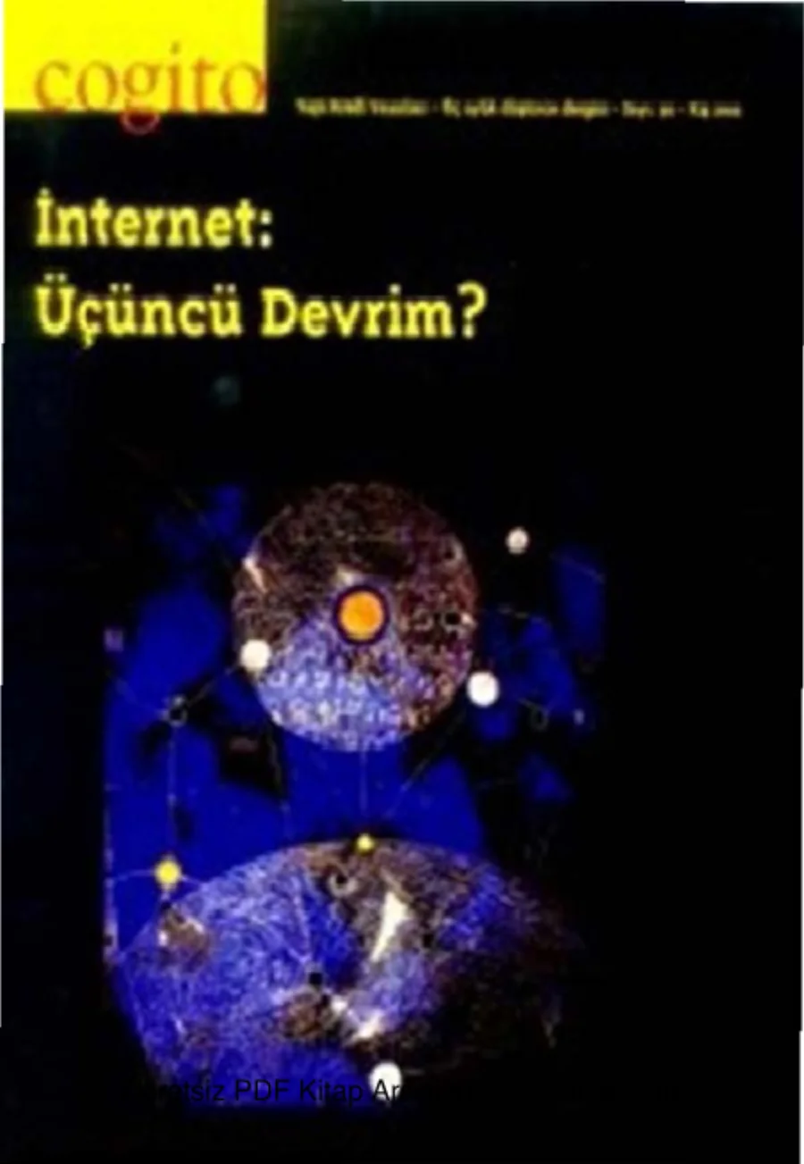 Cogito Sayı 030 İnternet Üçüncü Devrim Cogito kapak görseli