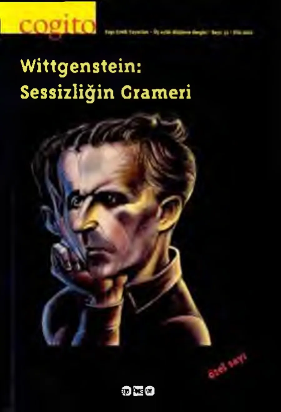 Cogito Sayı 033 Wittgenstein Sessizliğin Grameri kapak görseli