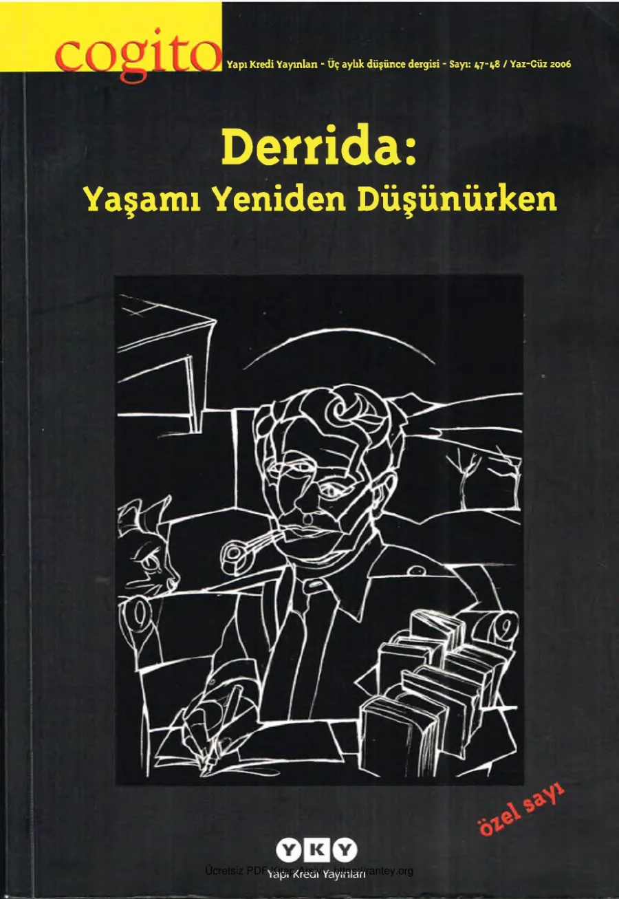 Cogito Sayı 047 048 Derrida Yaşamı Yeniden Düşünürken kapak görseli