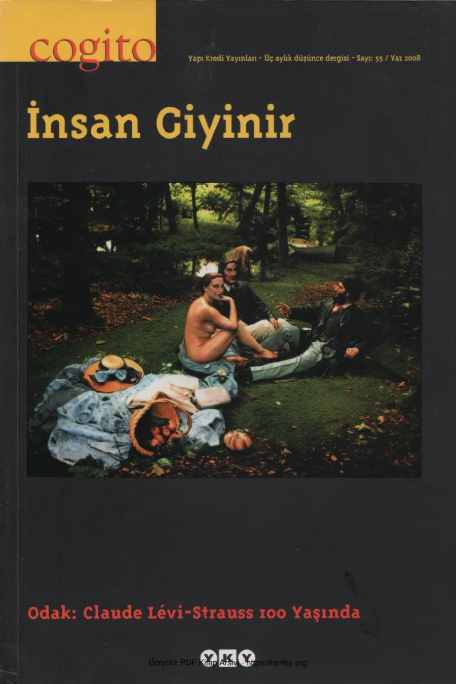 Cogito Sayı 055 İnsan Giyinir kapak görseli