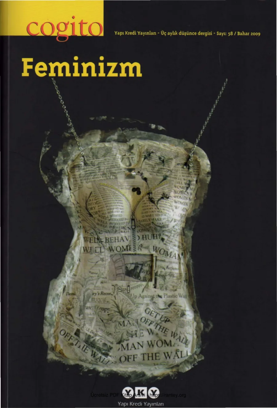 Cogito Sayı 058 Feminizm kapak görseli