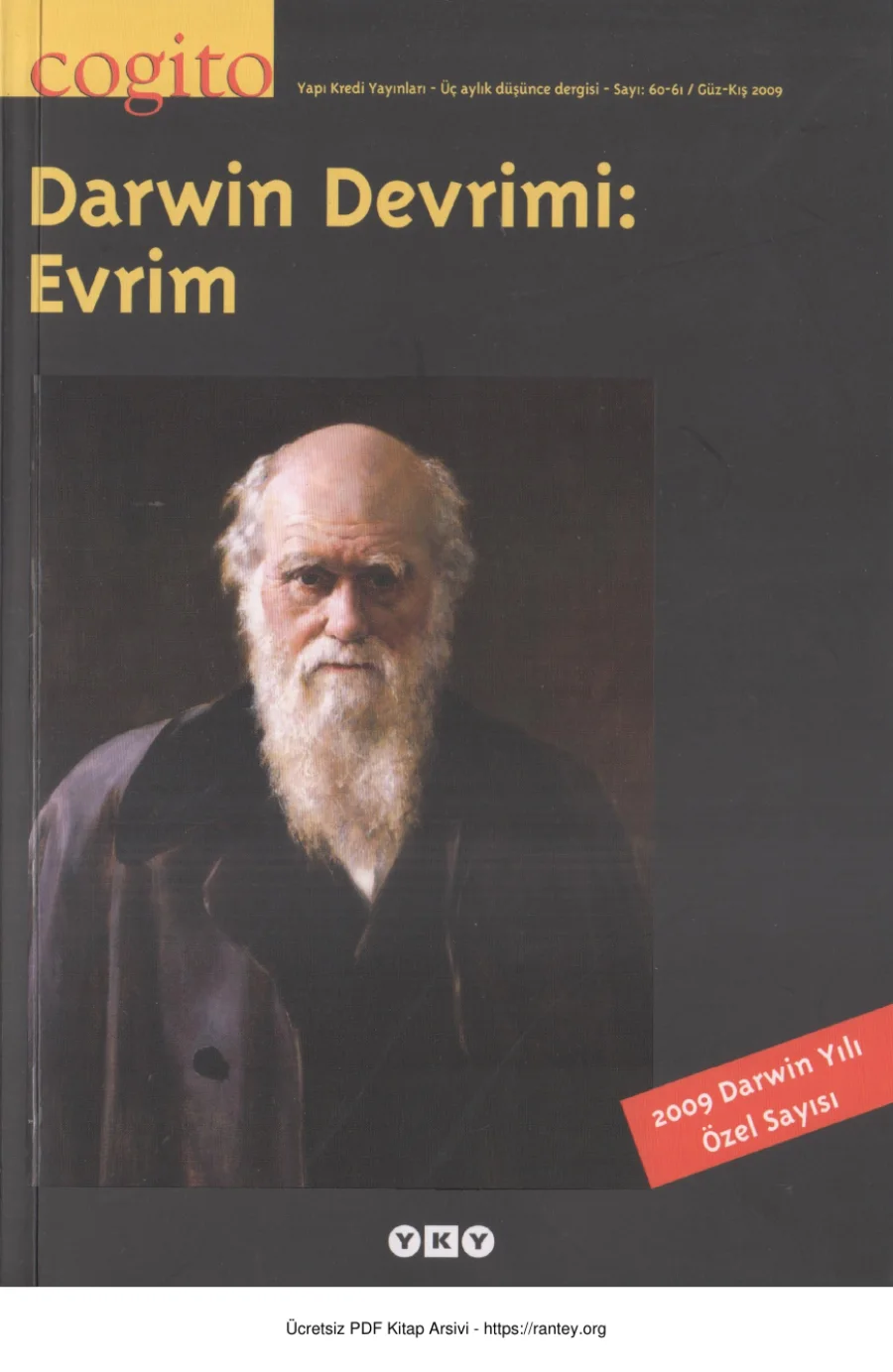 Cogito Sayı 060 061 Darwin Devrimi Evrim kapak görseli