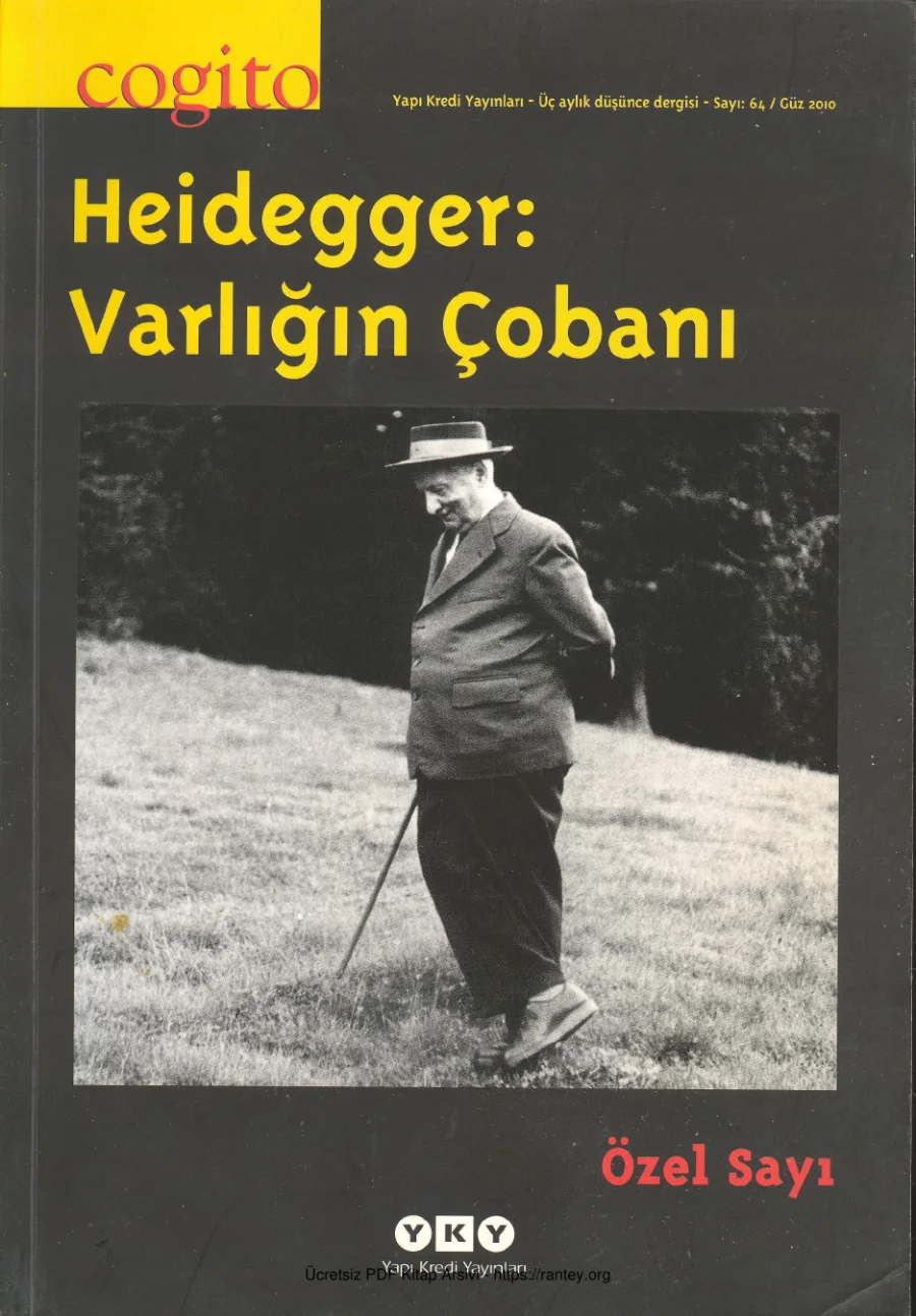 Cogito Sayı 064 Heidegger Varlığın Çobanı kapak görseli