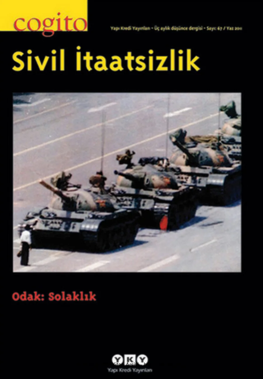Cogito Sayı 067 Sivil itaatsizlik kapak görseli