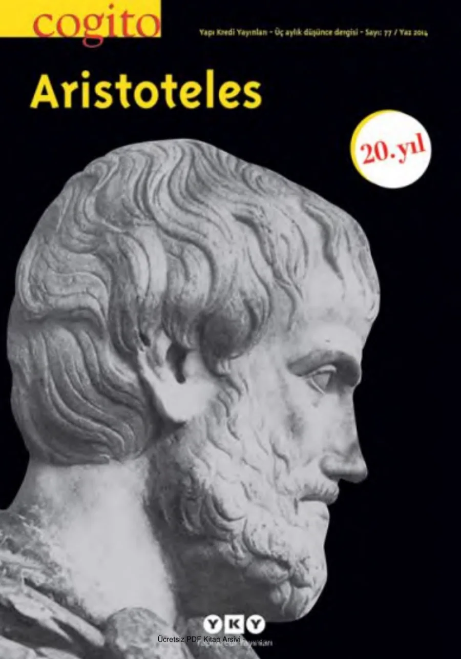 Cogito Sayı 077 Aristoteles kapak görseli