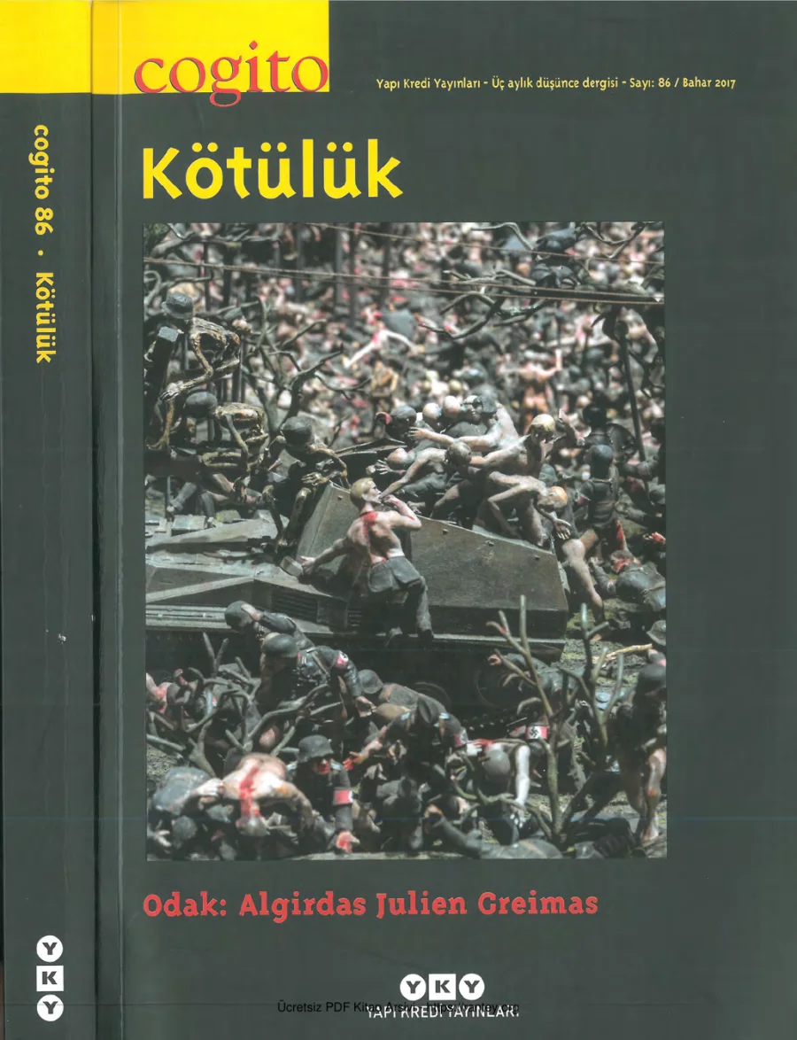 Cogito Sayı 86 Kötülük kapak görseli