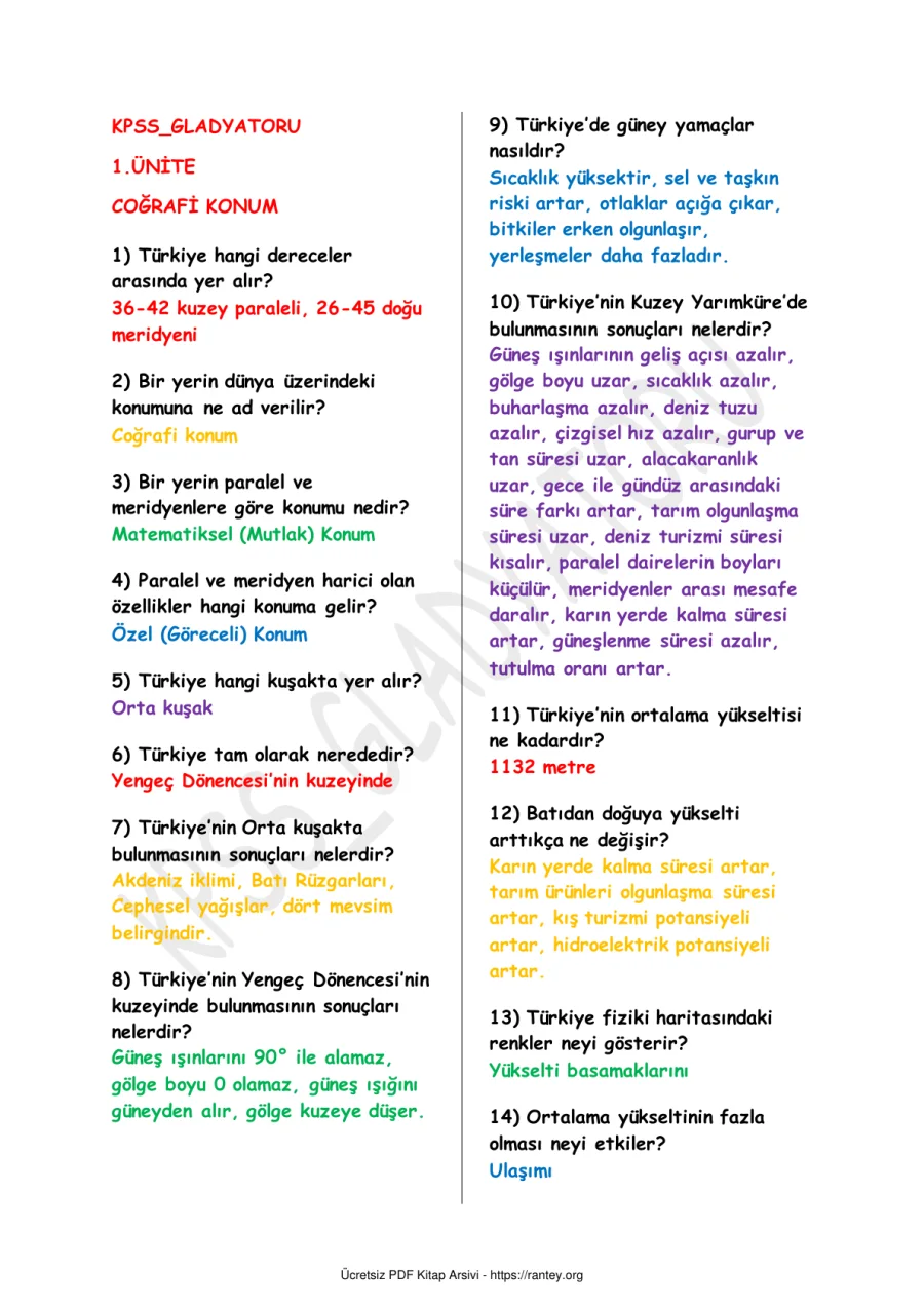COĞRAFYA SORU CEVAP kapak görseli