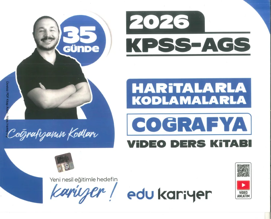 Cografyanın Kodları ders notu yeni 2026 edu kariyer kapak görseli
