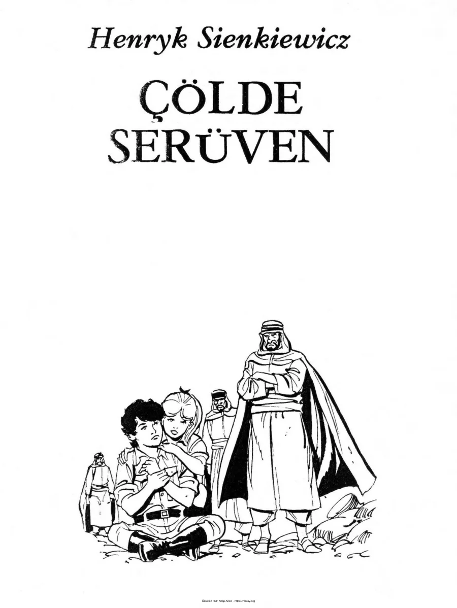 Çölde Serüven kapak görseli