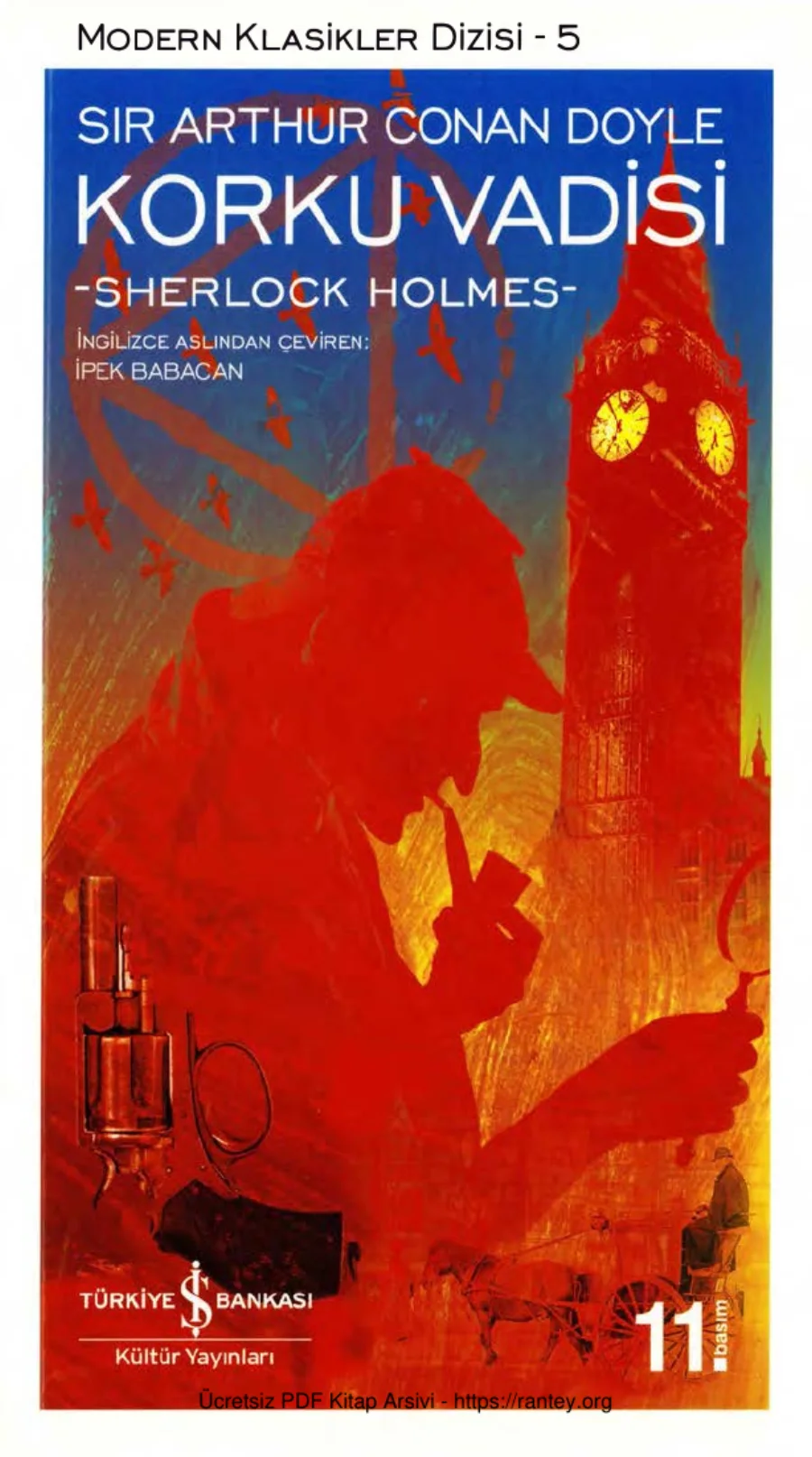 Conan Doyle Korku Vadisi Sherlock Holmes kapak görseli