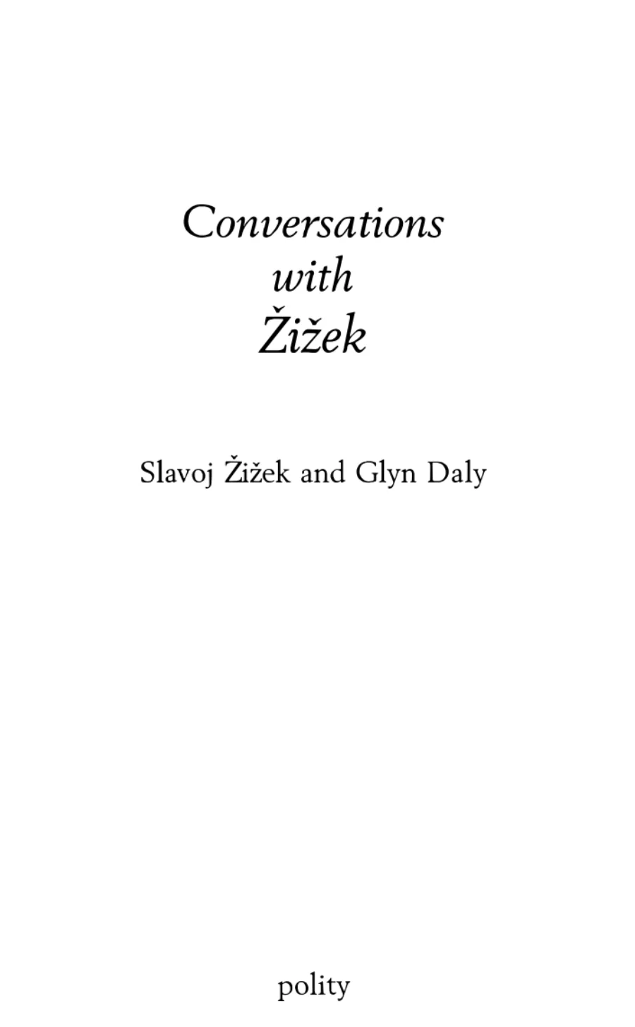 Conversations with kitap kapağı