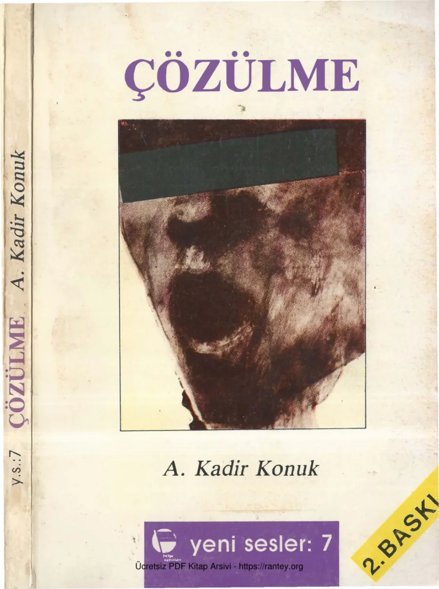 Çözülme kapak görseli