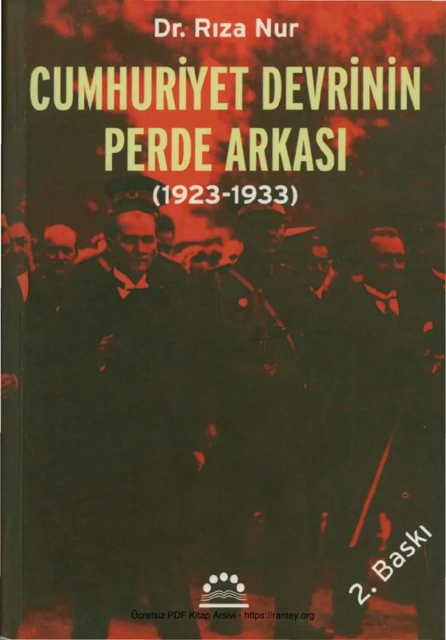 Cumhuriyet Devrinin Perde Arkası 1923 1933 kapak görseli