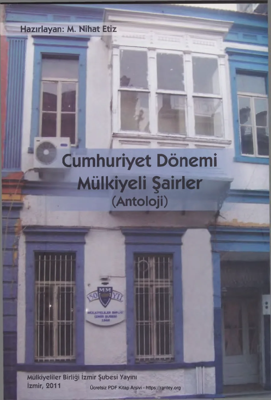 Cumhuriyet Dönemi Mülkiyeli Şairler Antolojisi kapak görseli